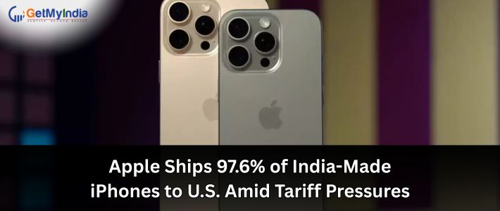 Apple Ships 97.6% of India-Made iPhones to U.S. Amid Tariff Pressures