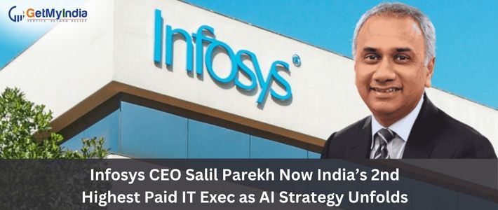 Infosys CEO Salil Parekh Now India’s 2nd Highest Paid IT Exec as AI Strategy Unfolds